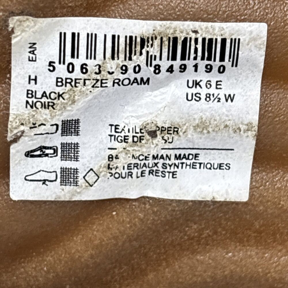 Clarks Breeze Emily Loafer Women's Size 8.5 W Black Slip-On Comfort Dress Shoe - Picture 11 of 11